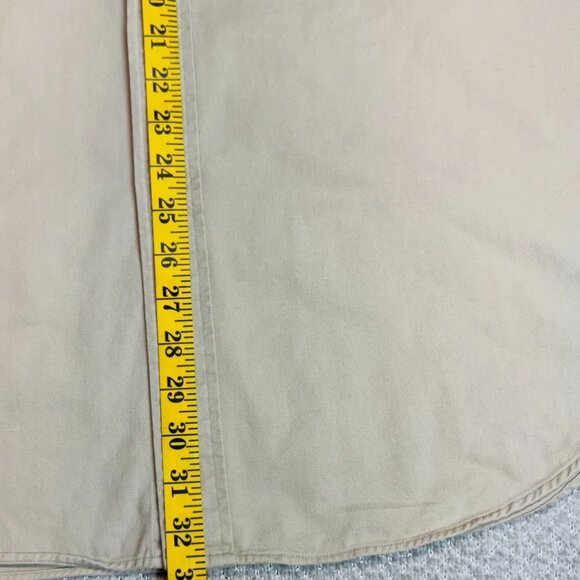 Polo Ralph Lauren Men’s Shirt L Long Sleeve Button Blake Light Brown Tan Large - Picture 8 of 8